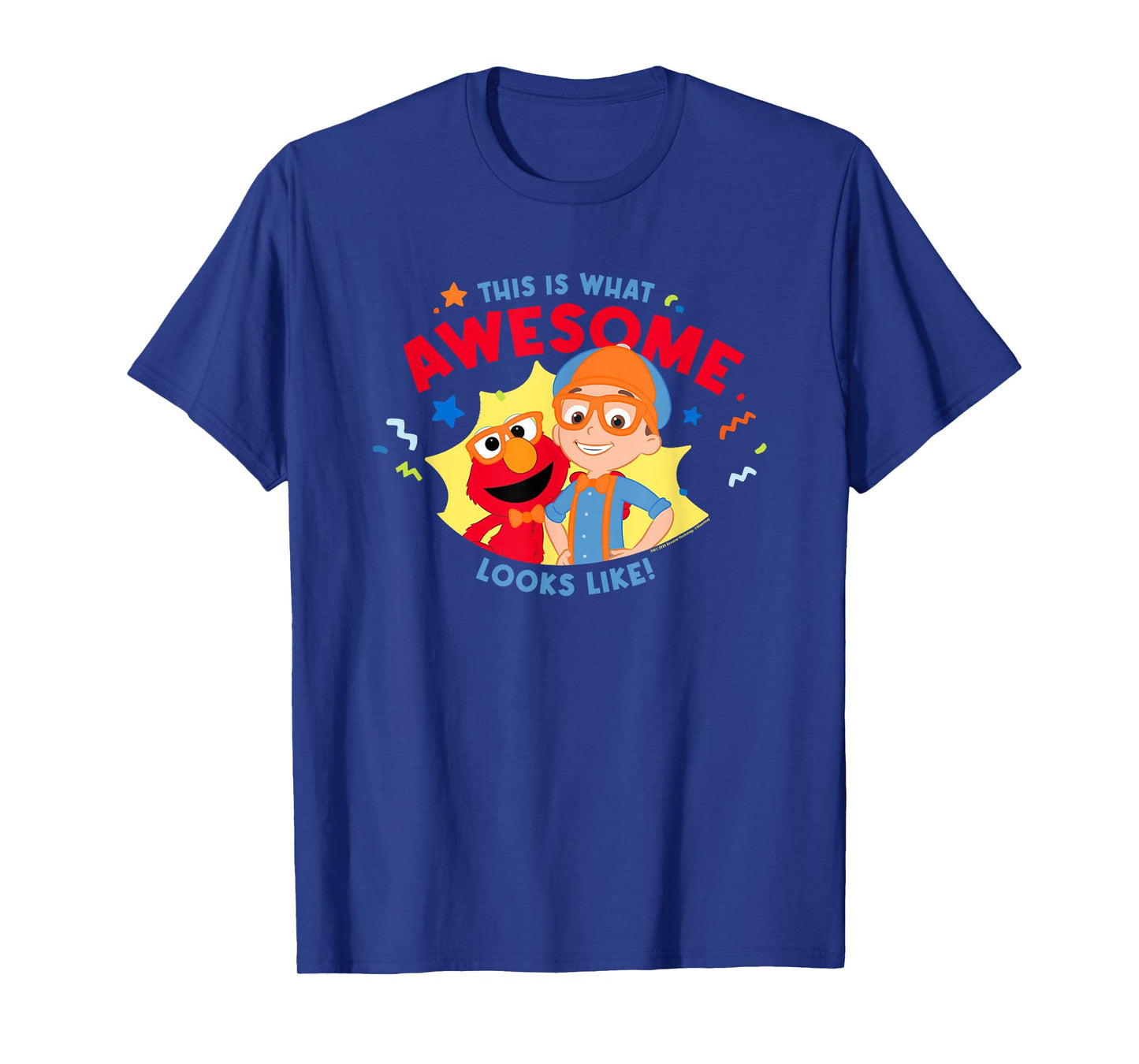 Blippi Sesame Street This Is What Awesome Looks Like! T-Shirt