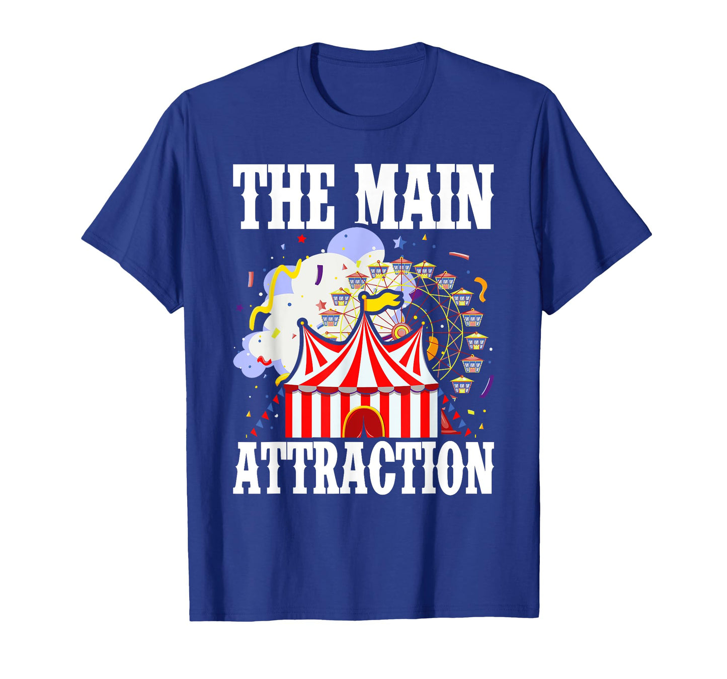 Kids The Attraction Circus Carnival Children Birthday Party T-Shirt