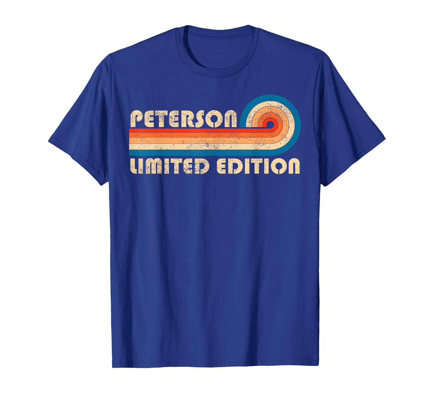 Peterson Retro 70s 80s Sunset Stripe T-Shirt