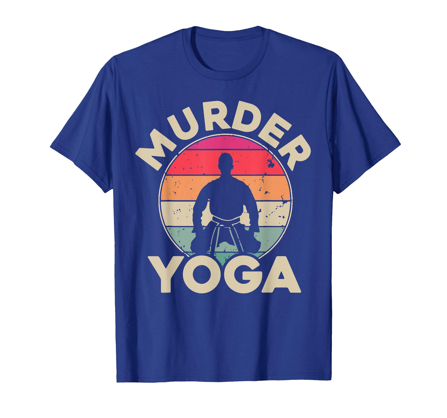 Vintage Jiu Jitsu Shirt Brazilian Jiu Jitsu Murder Yoga BJJ T-Shirt