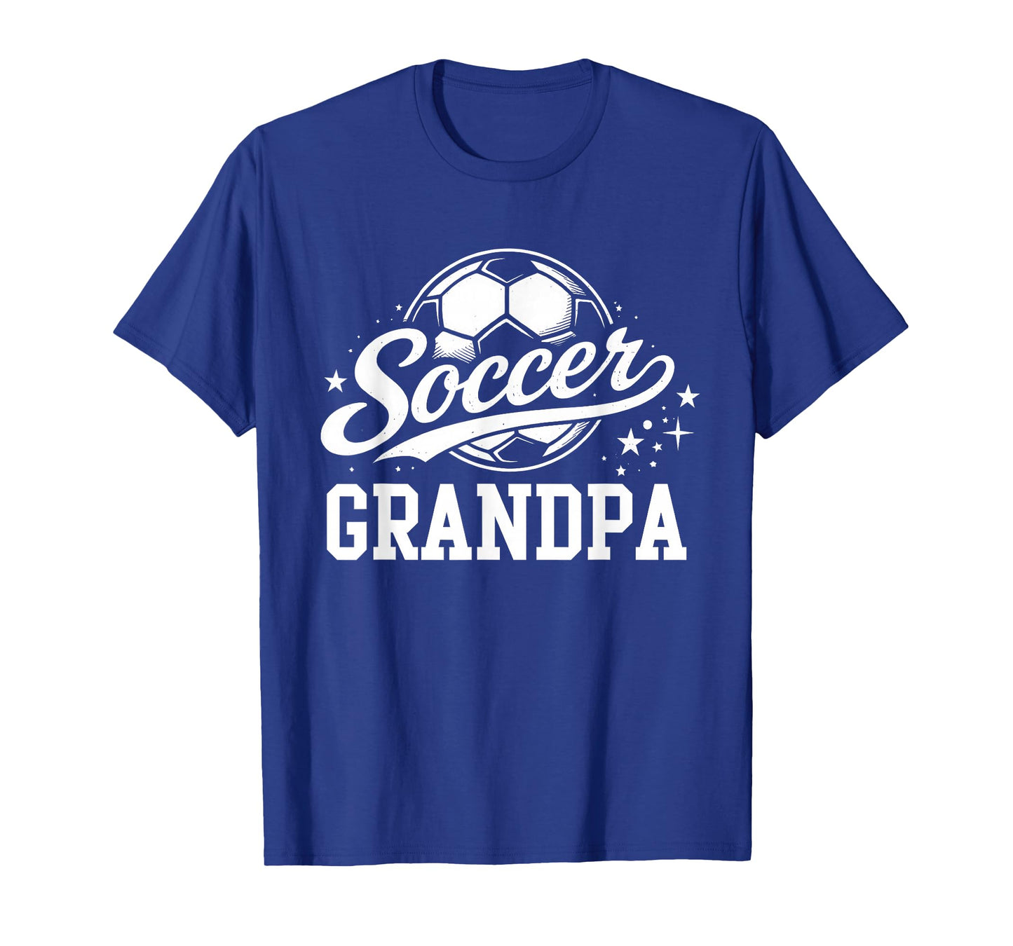 Soccer Grandpa Vintage Soccer Ball T-Shirt