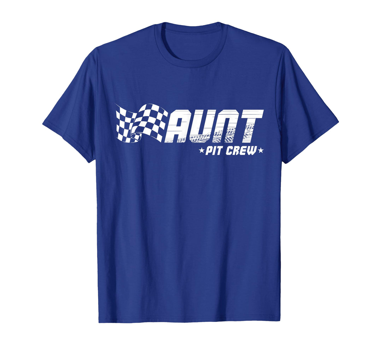 Aunt Pit Crew Race Car Birthday Family Racing T-Shirt