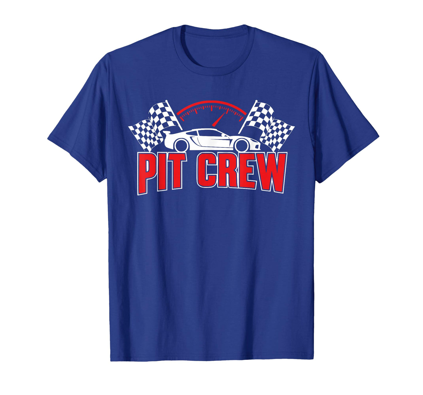 Pit Crew Birthday Race Car Racing Family Matching Adult Kids T-Shirt