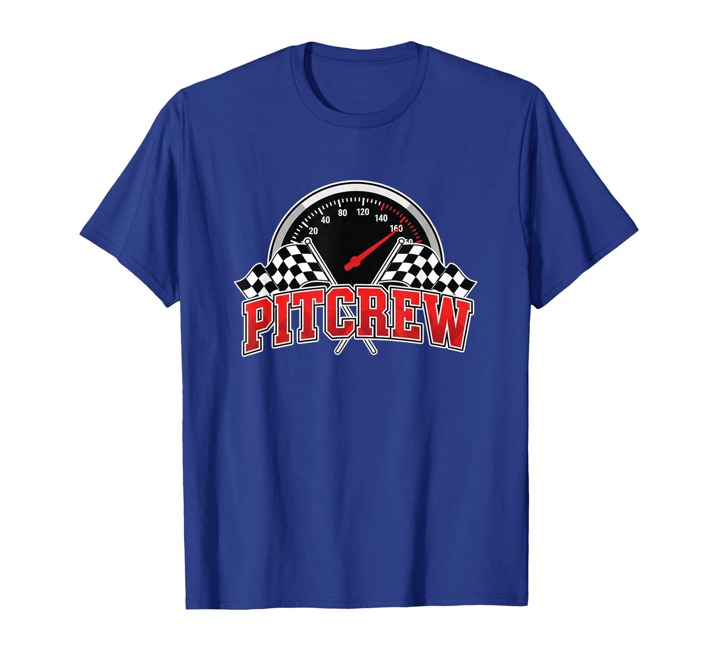 Car Pit Crew Racing Speedometer Pitcrew Design T-Shirt