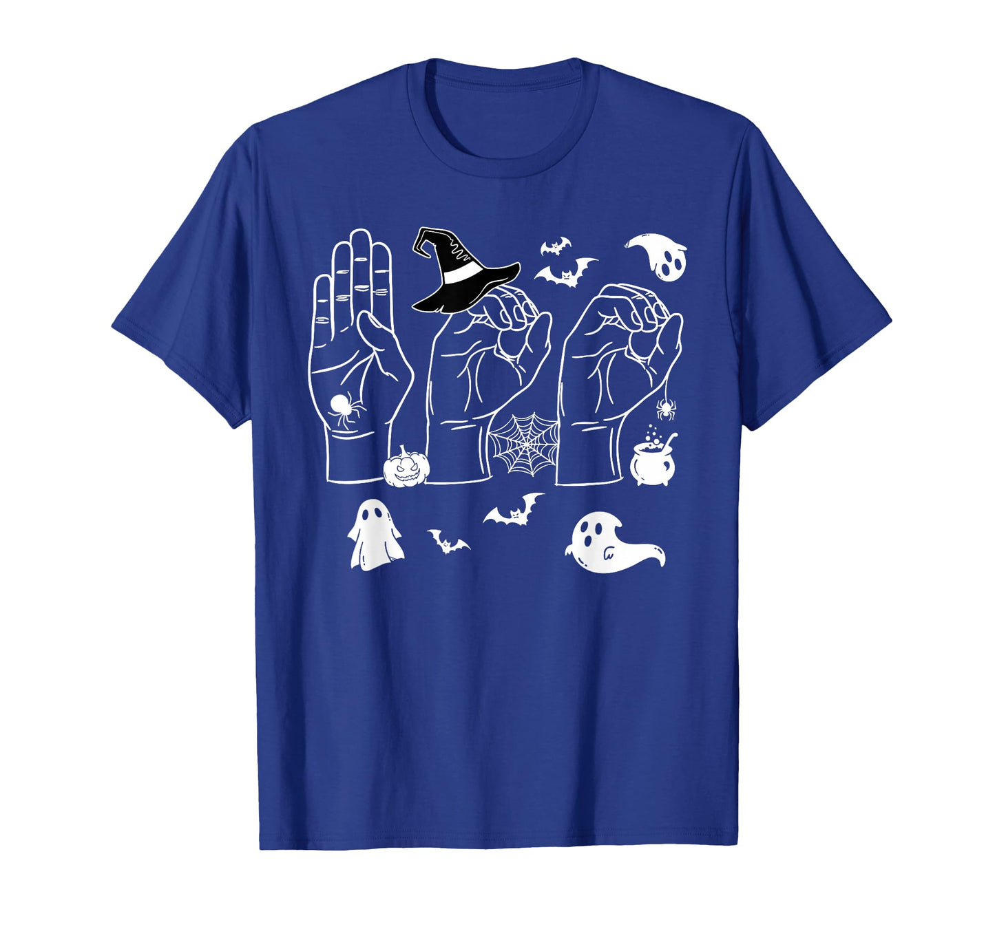 Halloween SPED Teacher Boo in ASL Boo Hands Sign Language T-Shirt