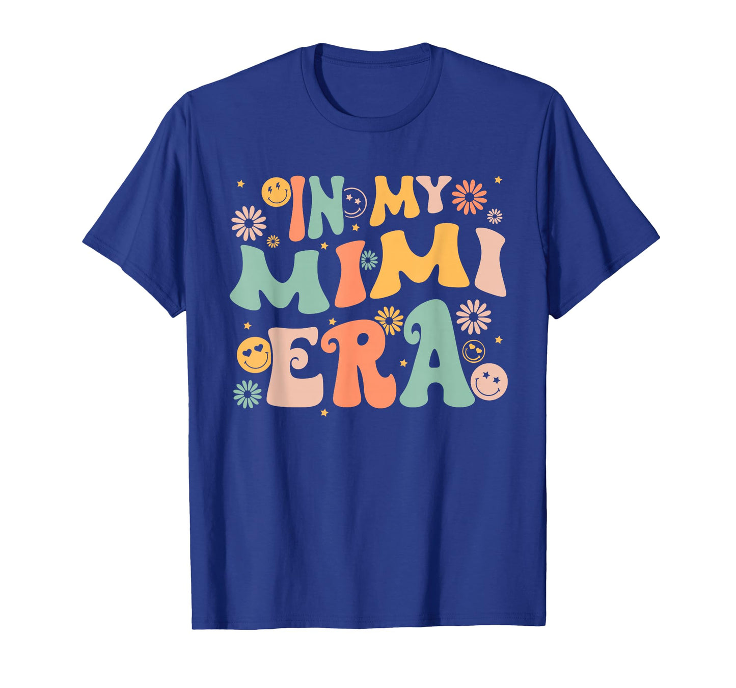 In My Mimi Era Groovy Retro Cool for Grandma Mother's Day T-Shirt
