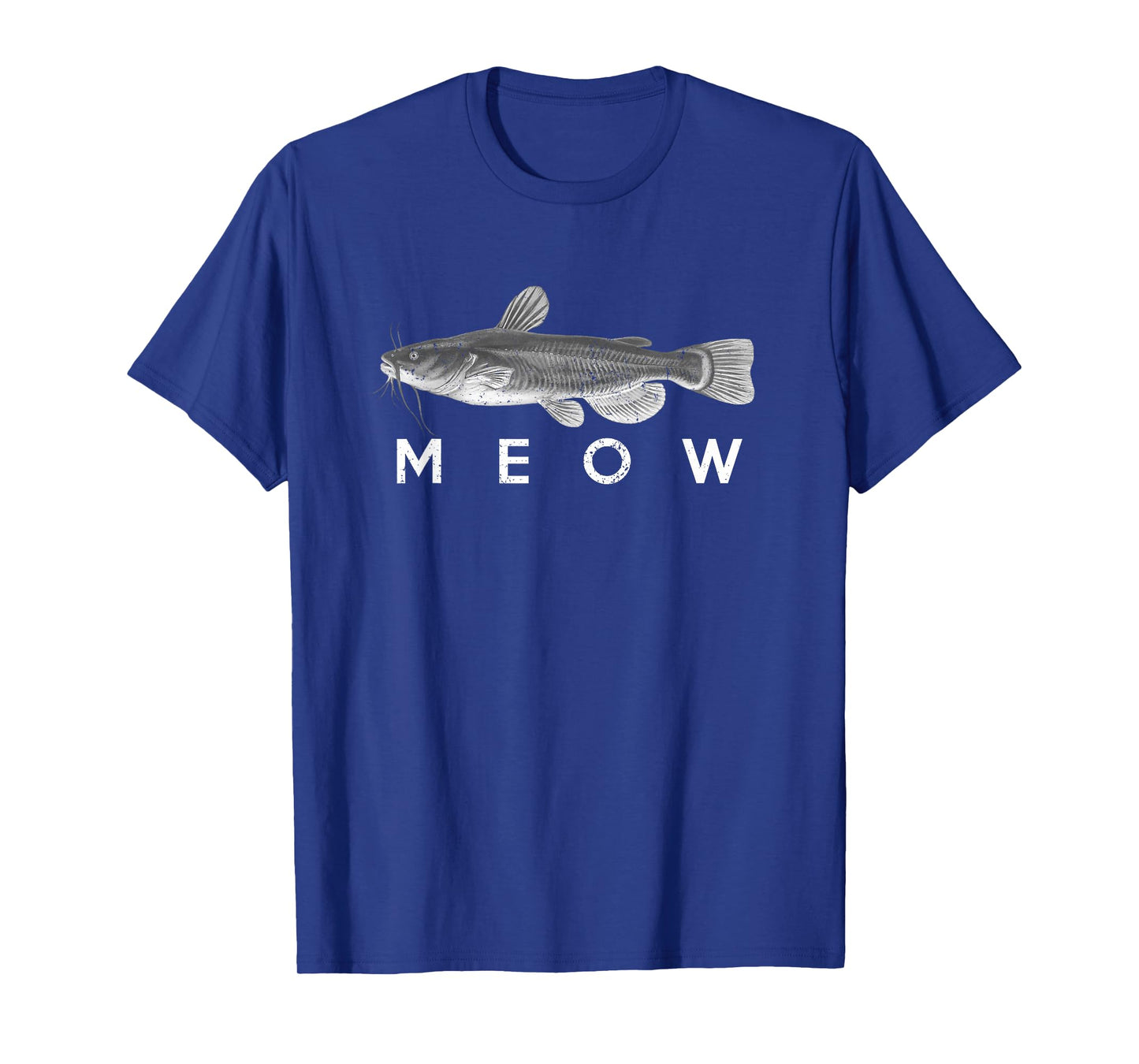Catfish Shirt Meow Funny Catfishing Fishing Fisherman T-Shirt