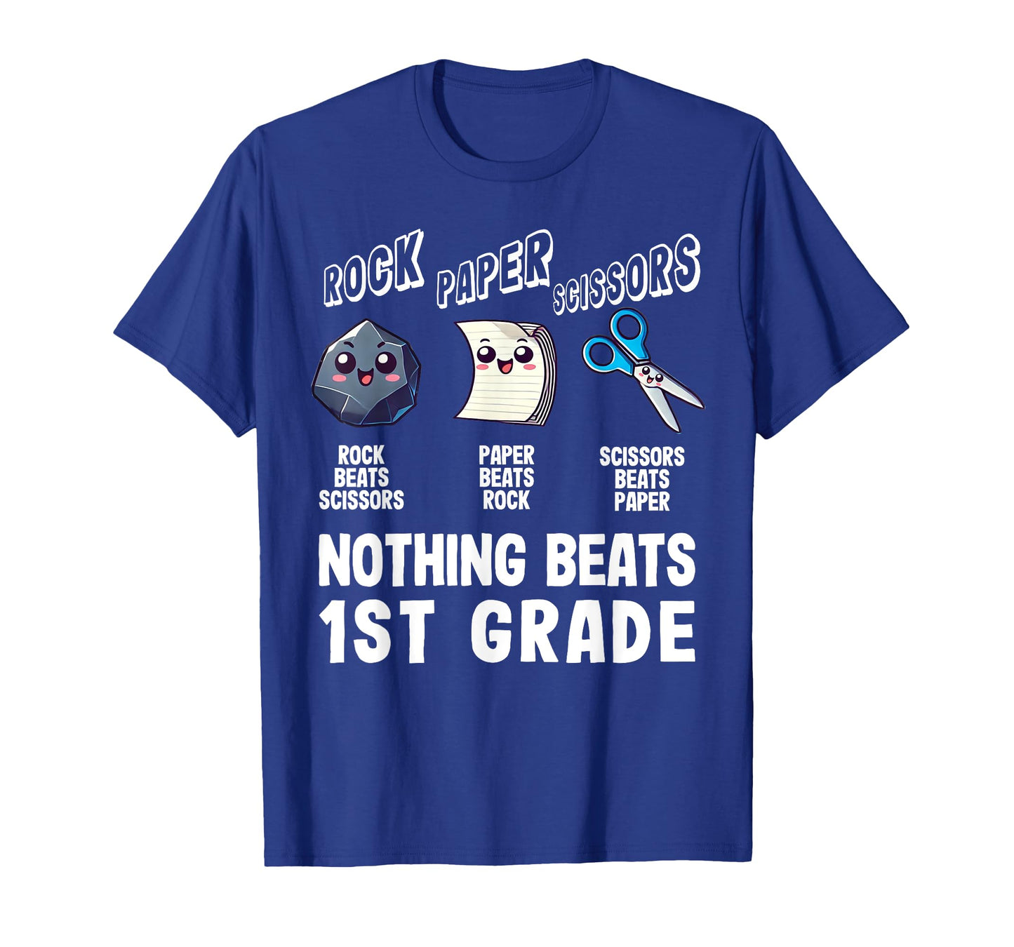 Funny Nothing Beats 1st First Grade Student or Teacher T-Shirt