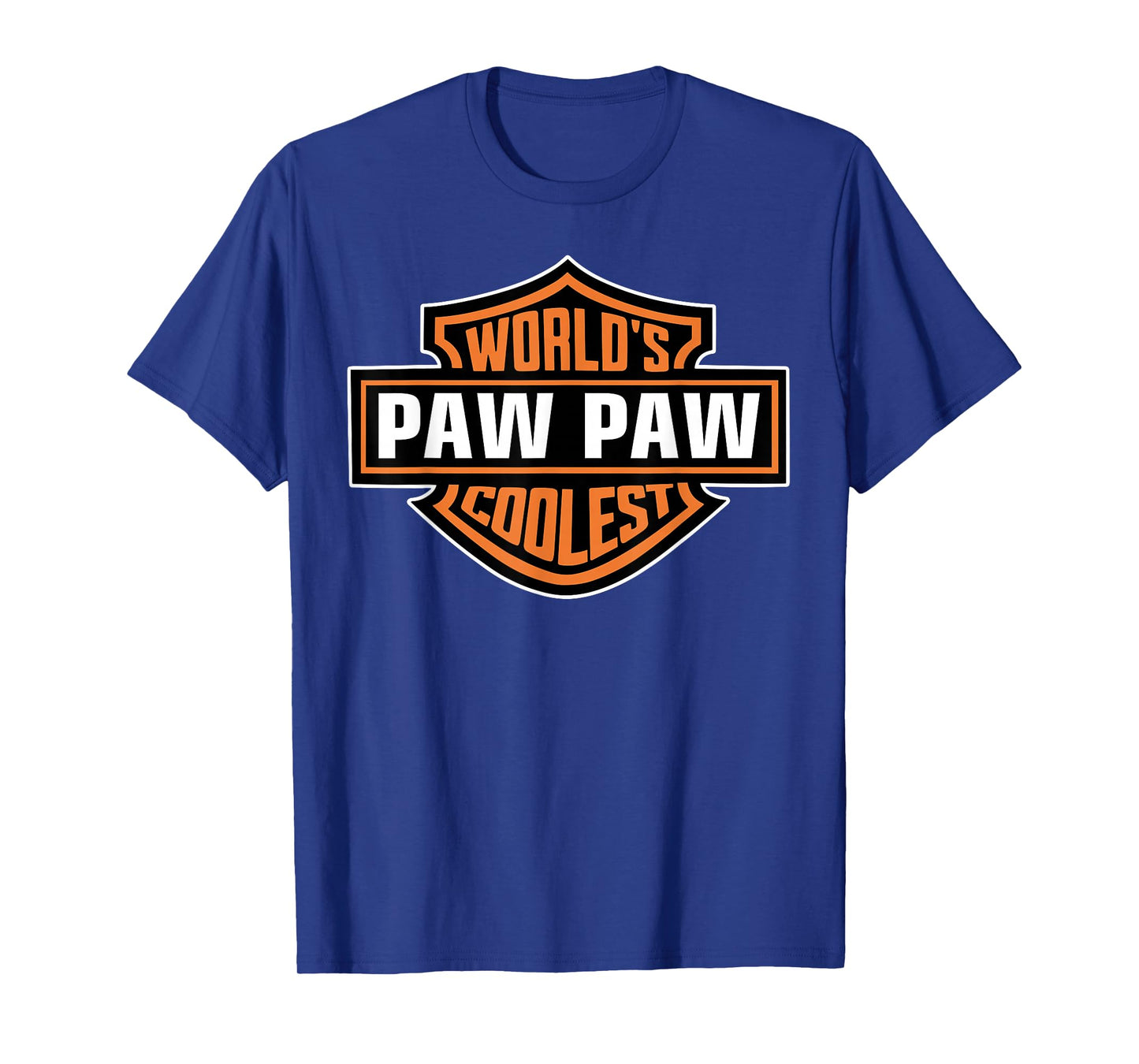 Mens World's Coolest PAW PAW Best Dad In The World Father's Day T-Shirt