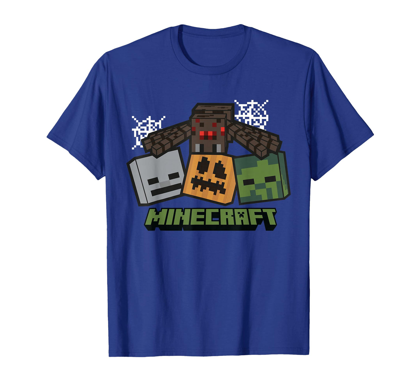 Minecraft Mob Squad Halloween Faces T-Shirt