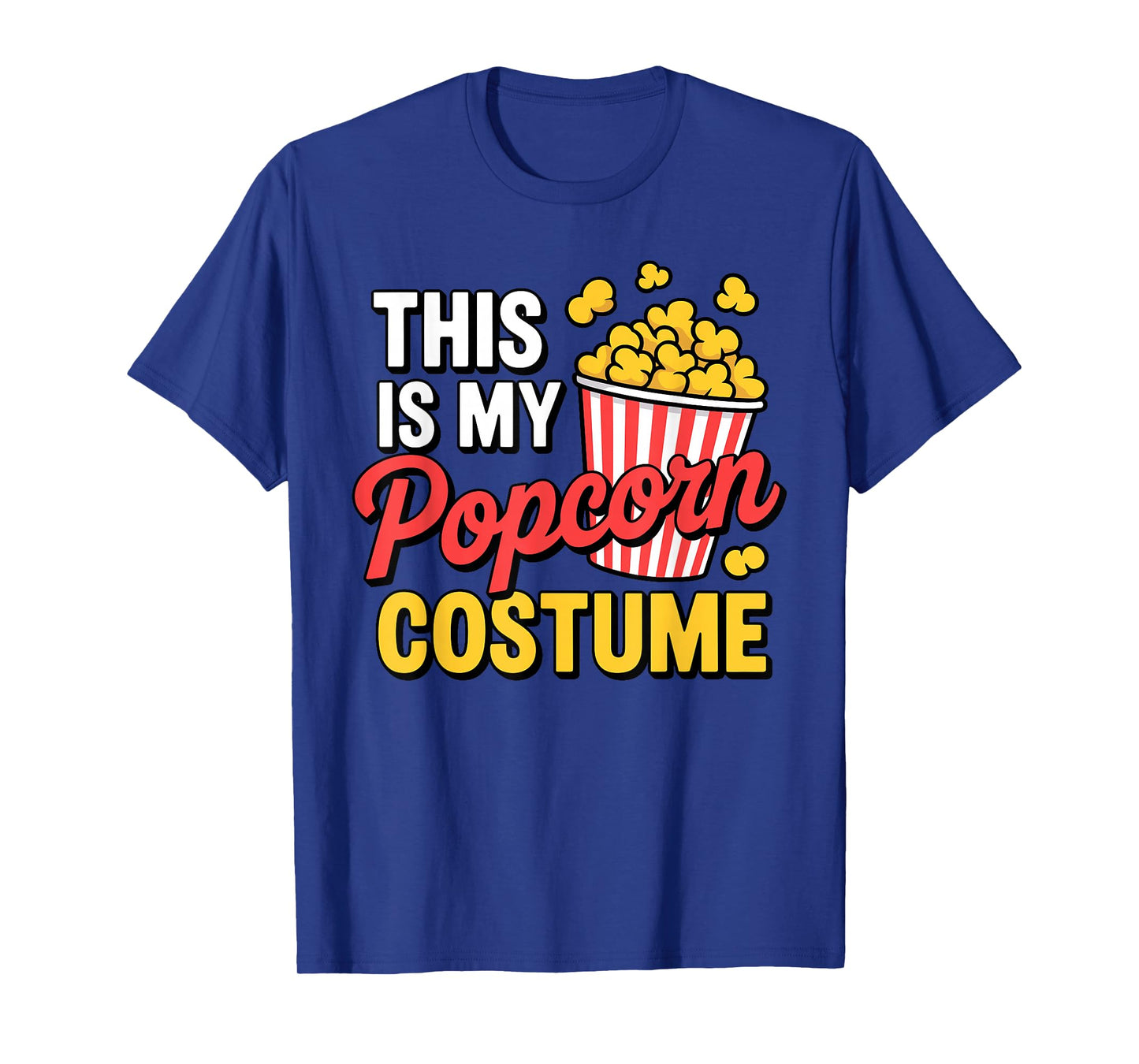 Funny Popcorn Themed for Men Women Adults Kids Popcorn Lover T-Shirt