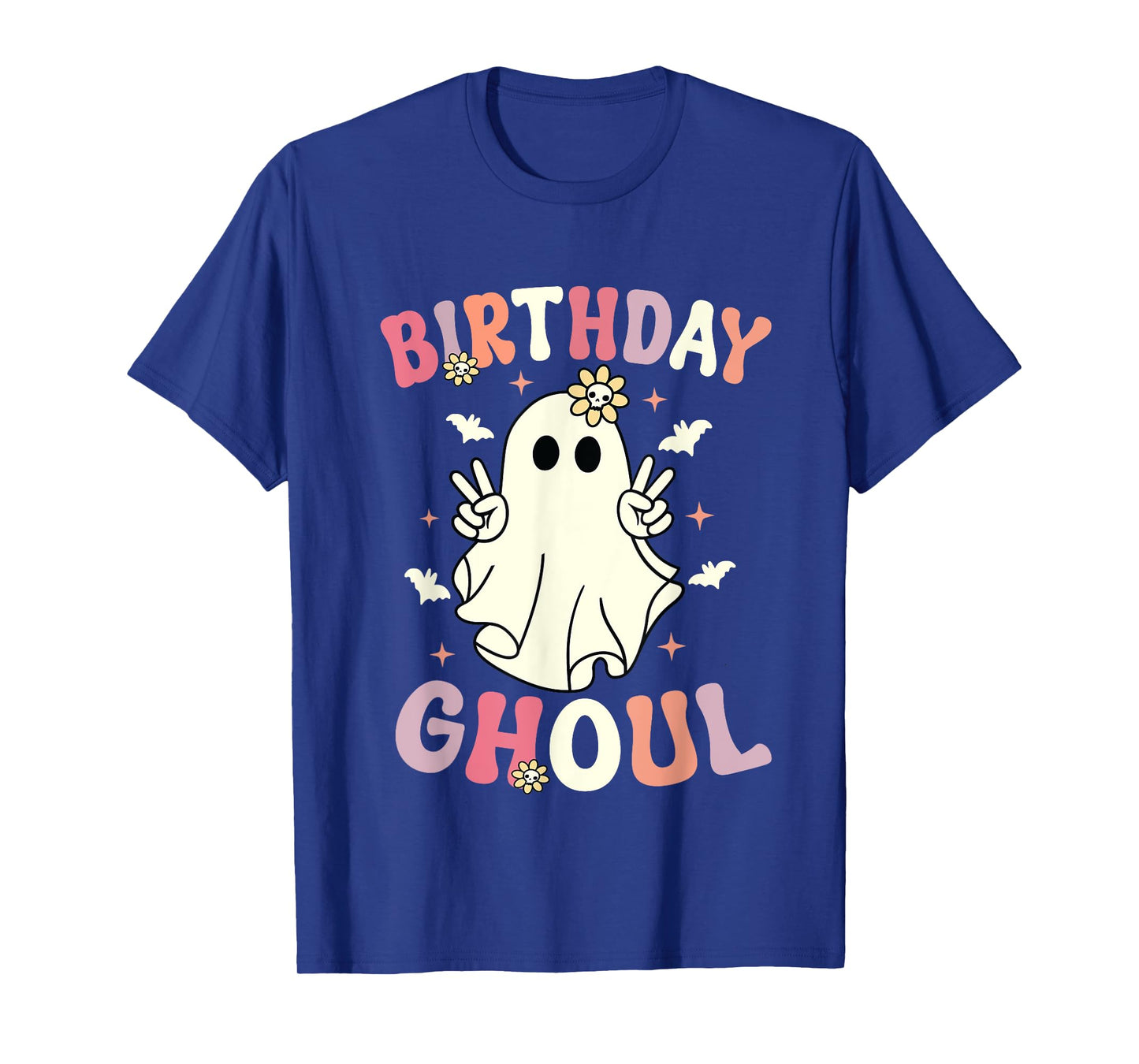 Halloween Birthday Ghoul Cute Ghost Halloween Spooky T-Shirt