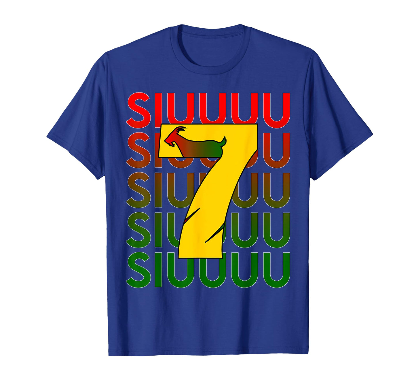 Siuuuu Goat Soccer Boys Men Women Soccer Player T-Shirt