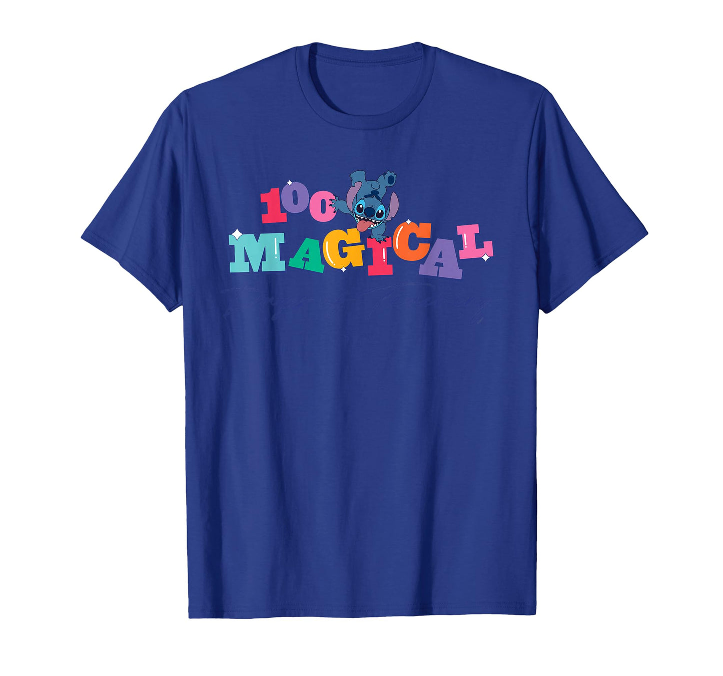 Disney Stitch 100 Magical Days of Teaching 100th Day School T-Shirt