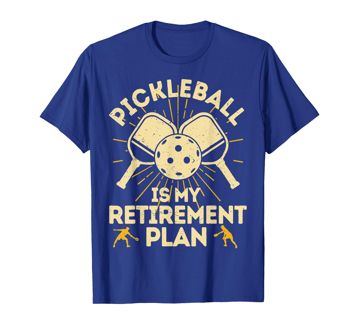 Funny Pickleball My Retirement Plan Vintage Women Player T-Shirt