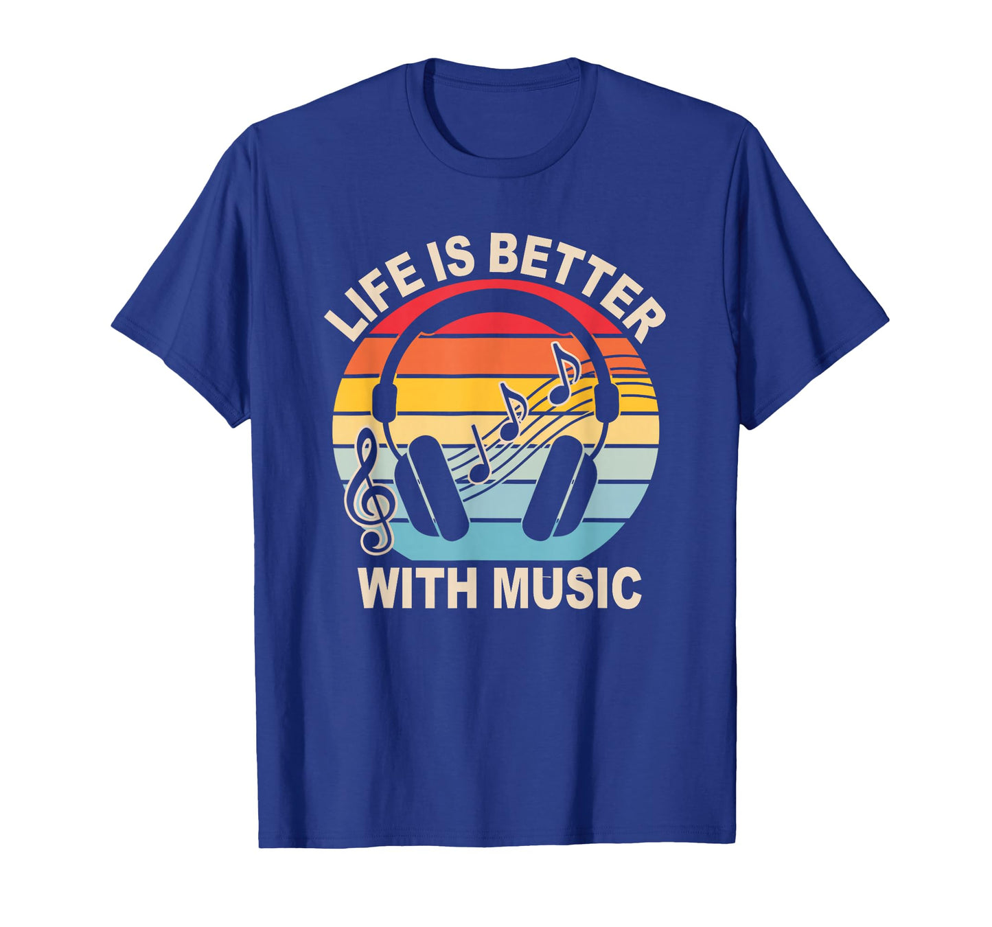 Life is Better with Music Lover Teen Girls Boys Musician T-Shirt
