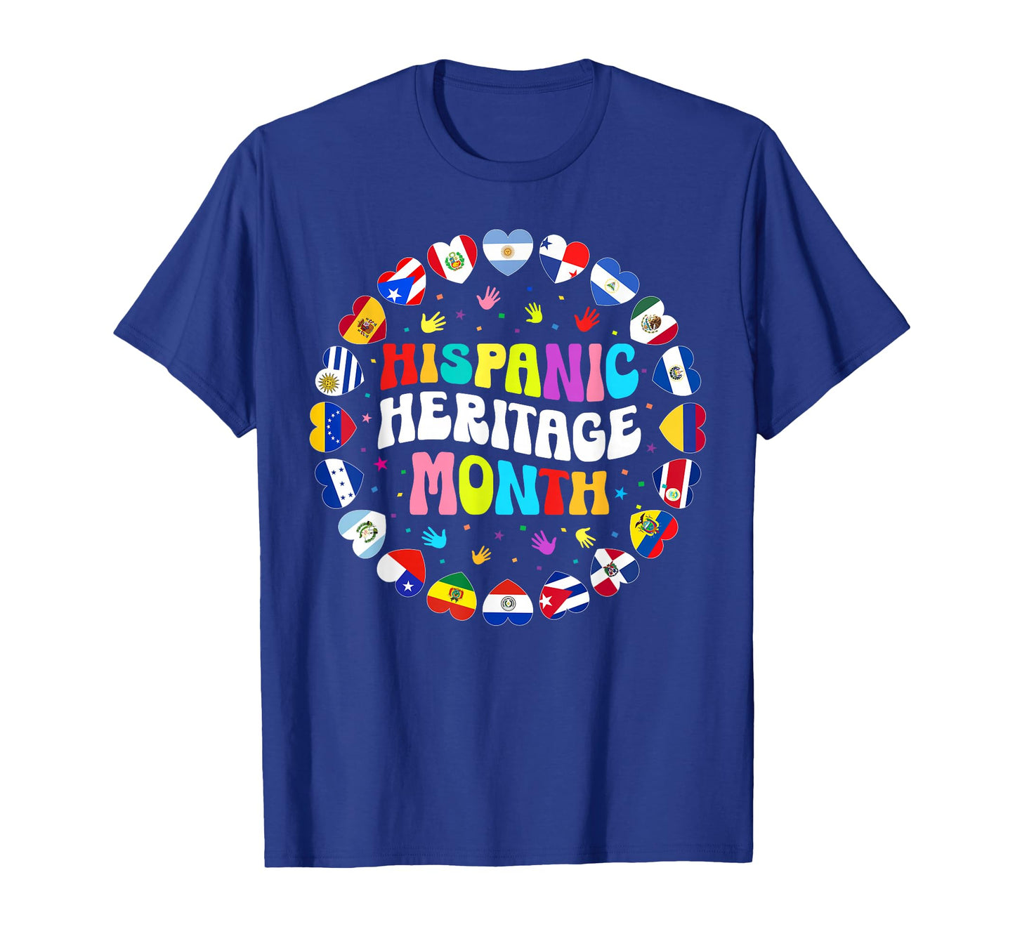Hispanic Heritage Month Latino Puerto Rico Boys Girls Kids T-Shirt
