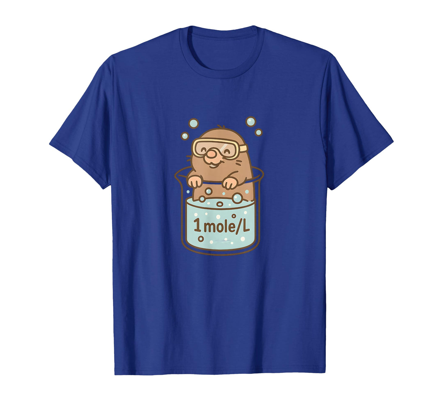 1 Mole Per Liter Funny Chemistry Humour T-Shirt