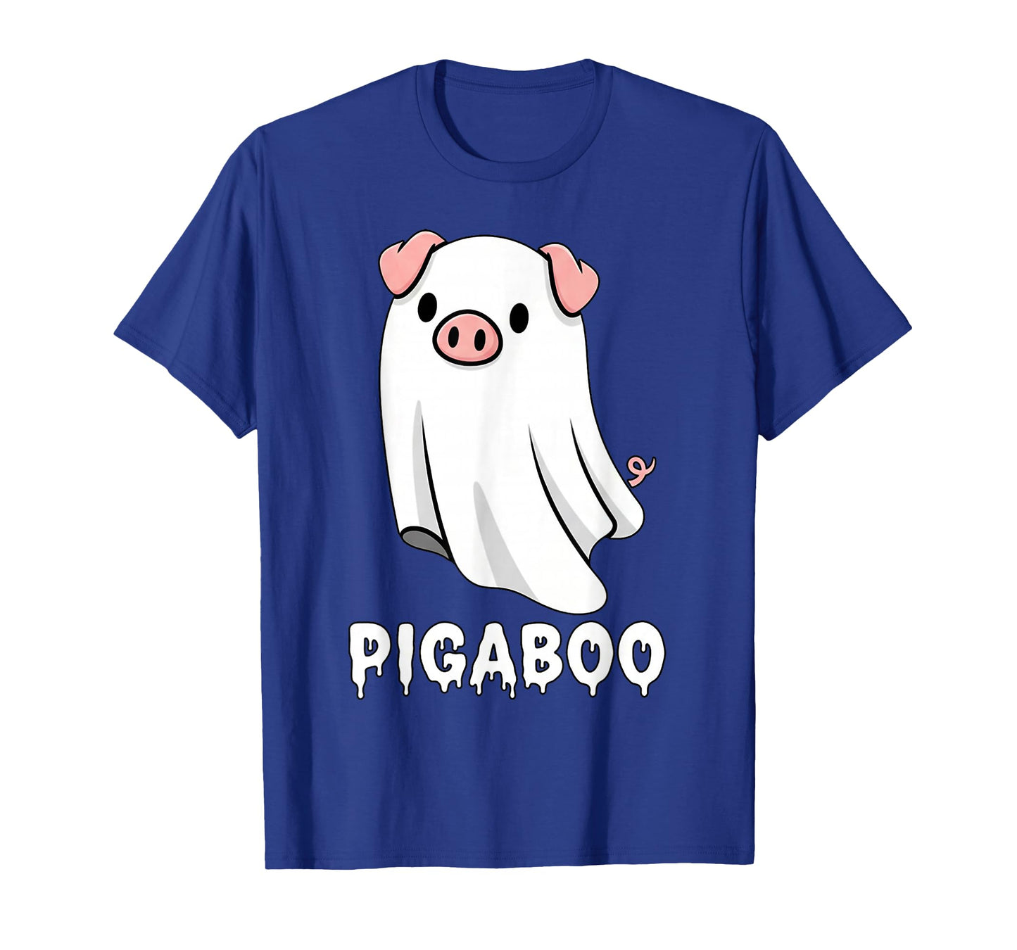 Funny Pig Ghost Spooky Season T-Shirt