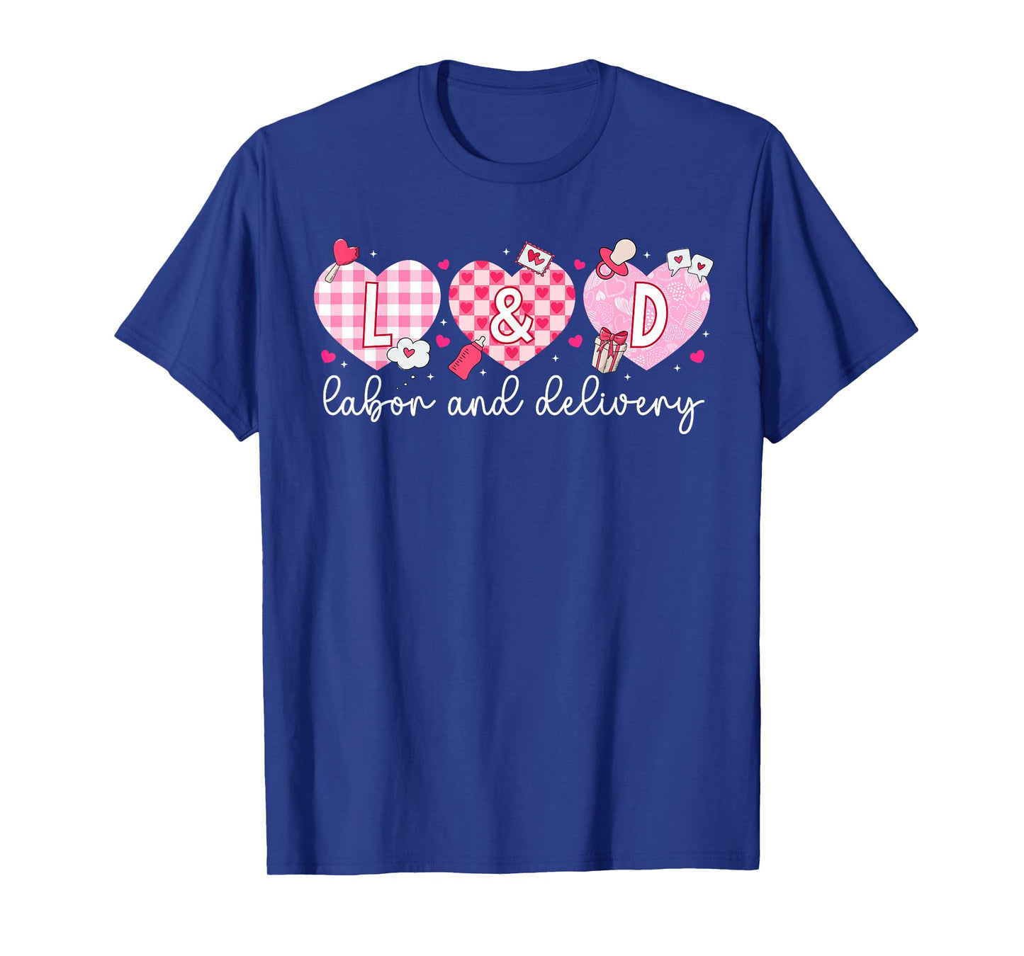 L&D Nurse Valentine Labor and Delivery Nurse Valentines Day T-Shirt