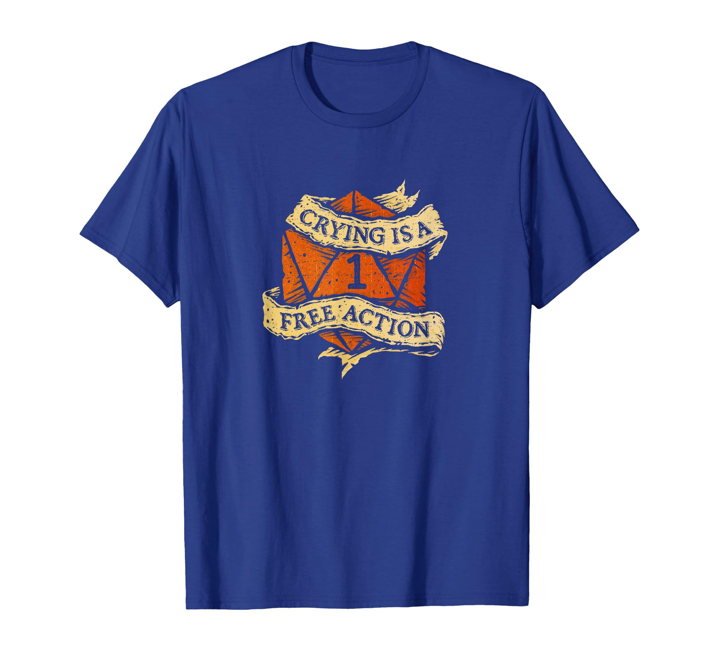 Crying Is A Free Action T-Shirt