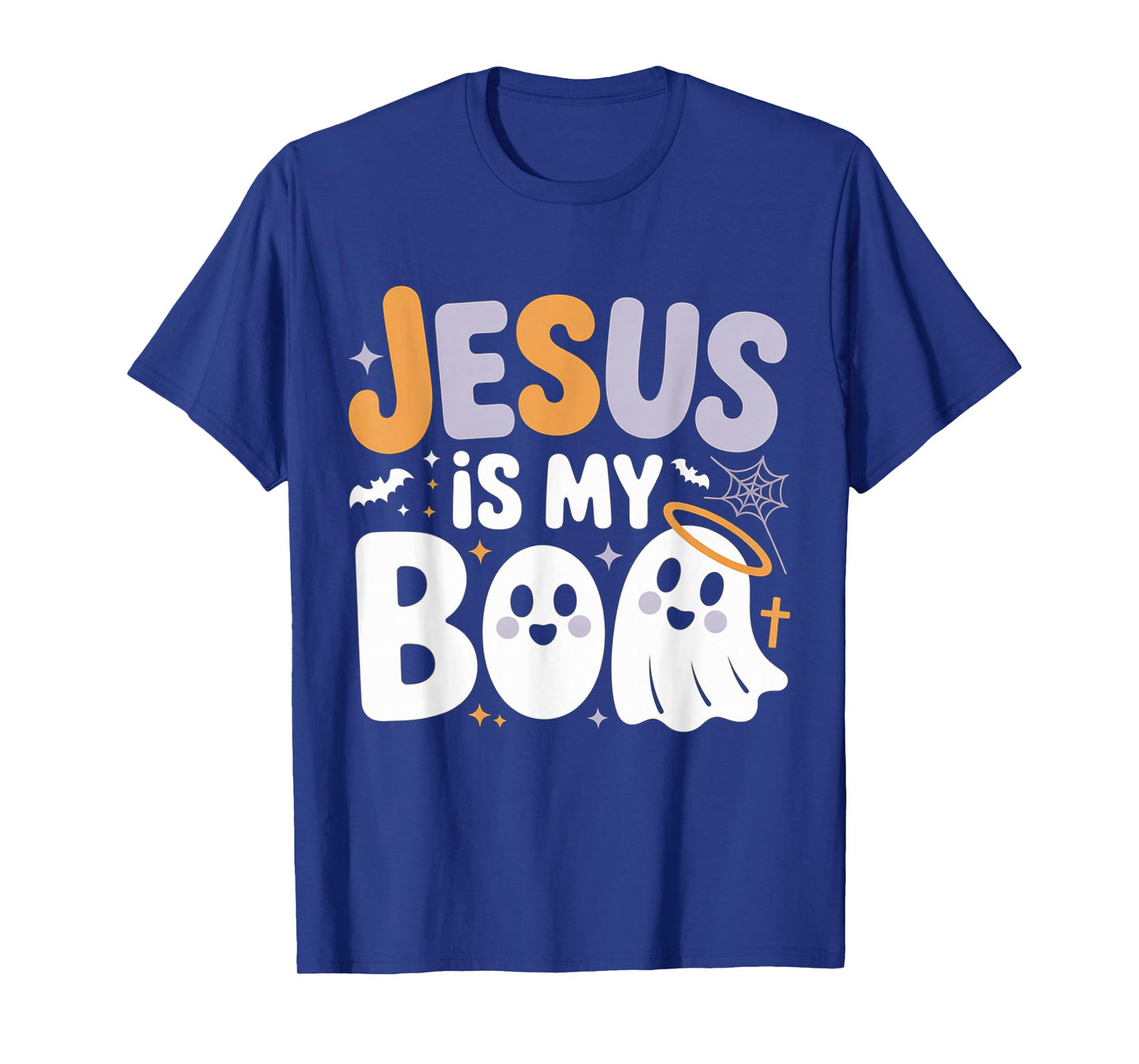 Jesus is My Boo Cute Christian Halloween Ghost Funny T-Shirt