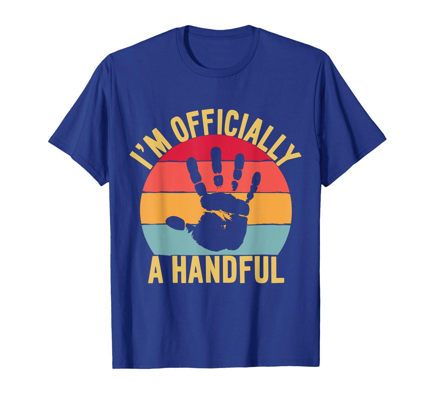 I'm Officially a Handful Kids 5th Birthday T-Shirt
