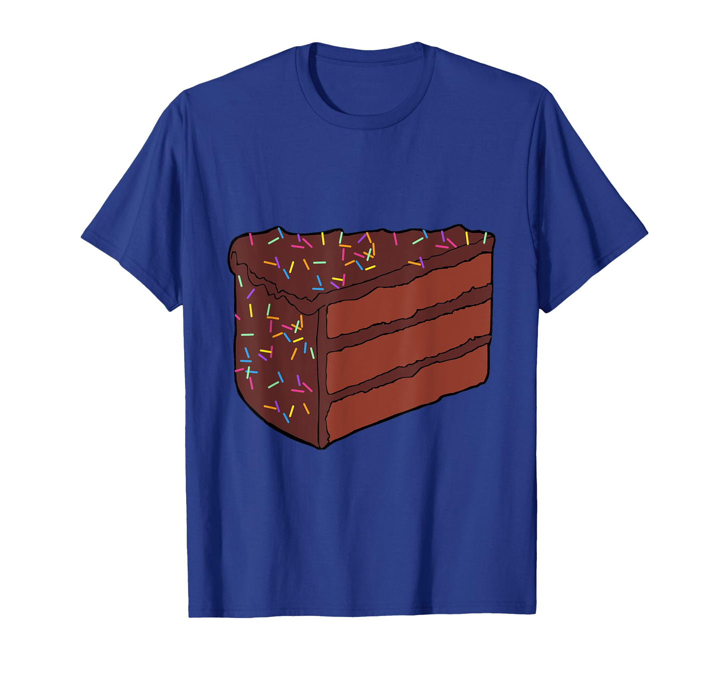 Chocolate Piece of Cake Halloween Costume Food Cosplay Party T-Shirt