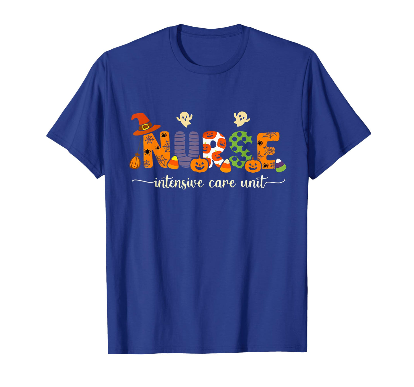 Halloween Nurse Nursing Cute Health Worker Halloween Funny T-Shirt