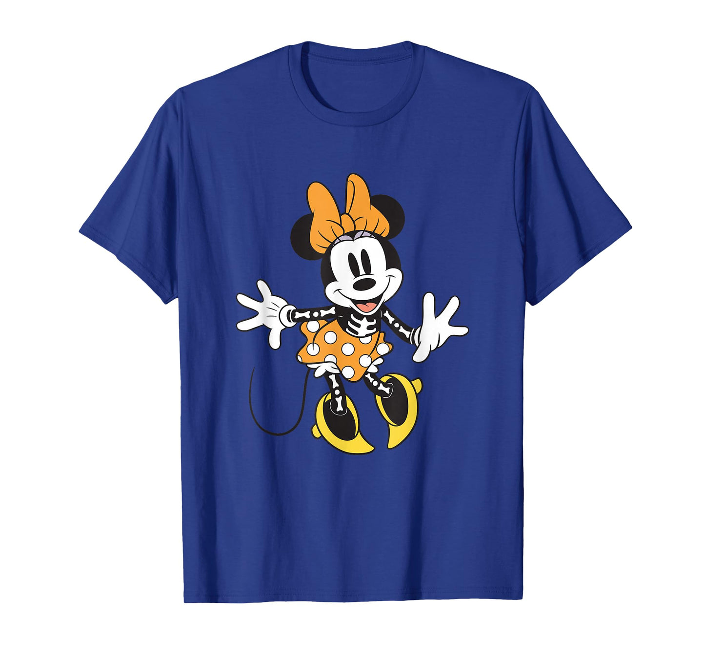 Disney Mickey and Friends Minnie Skeleton Costume Halloween T-Shirt