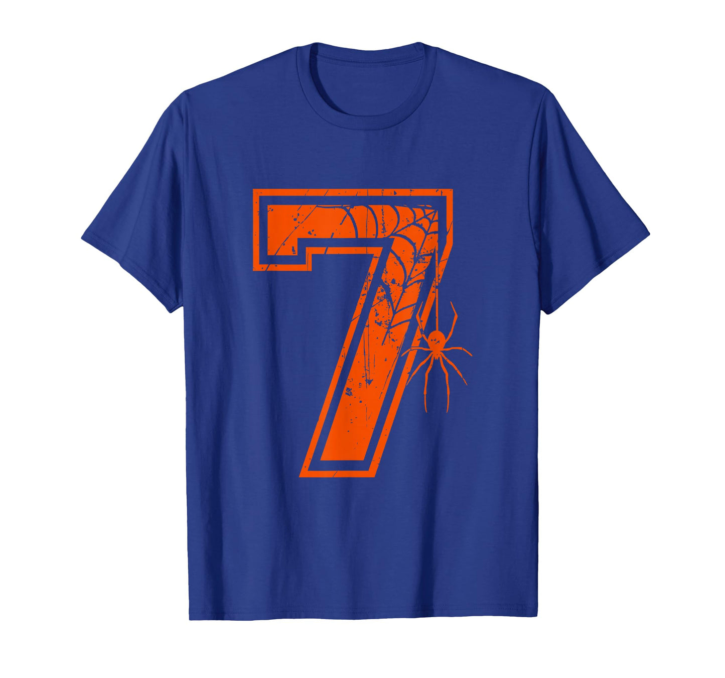Number 7 67 Meme Halloween Spider Costume Matching Group T-Shirt