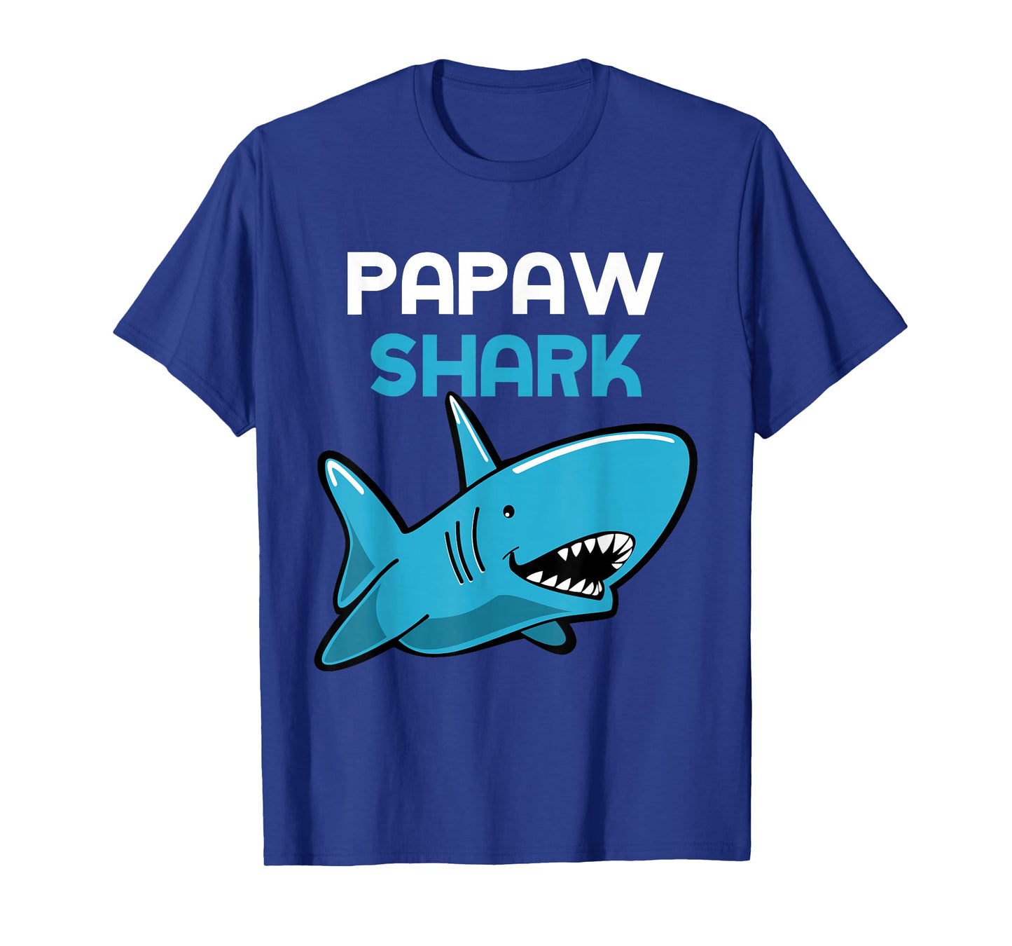 Papaw Shark Cool Funny Family T-Shirt