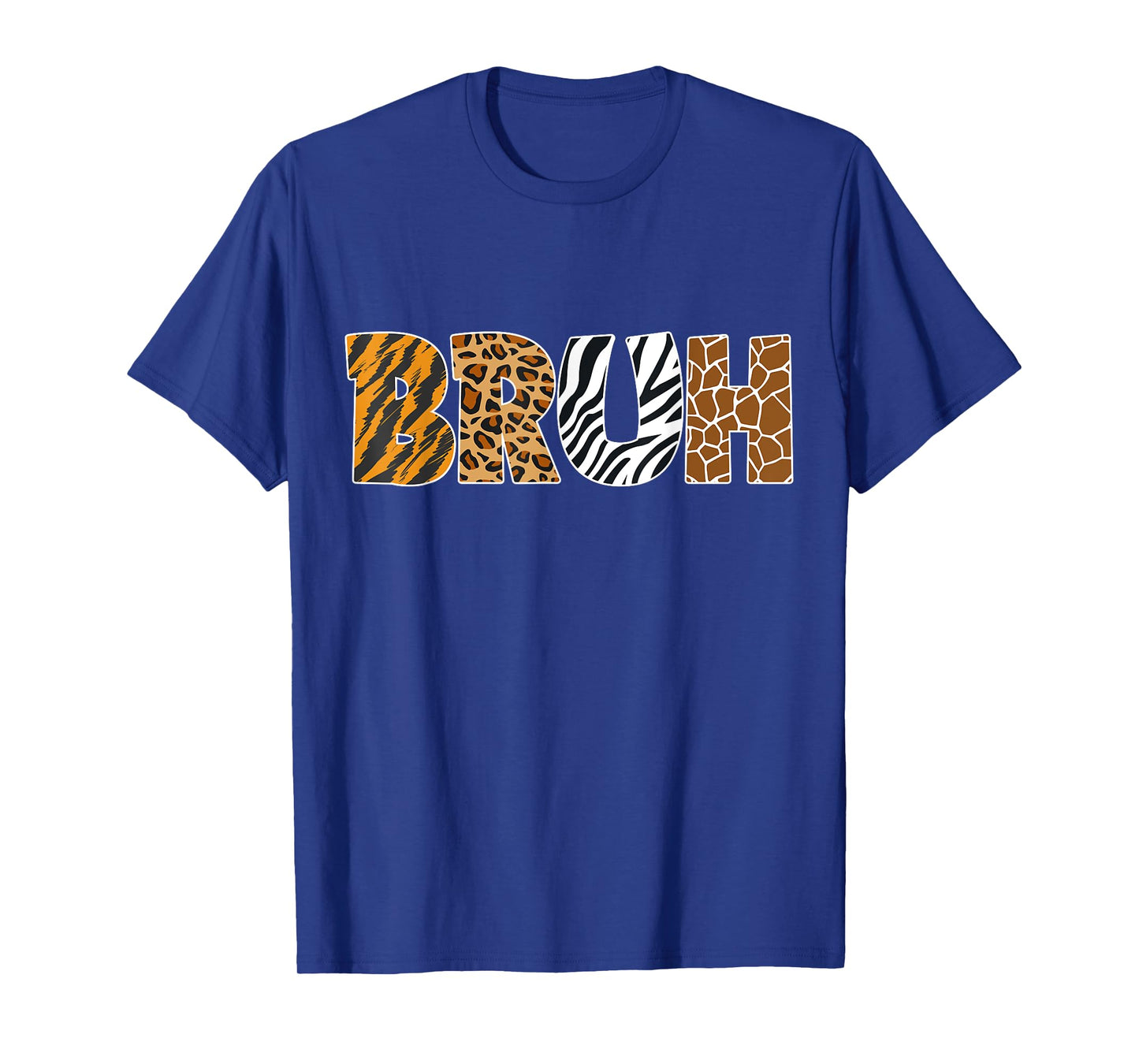 Bruh Safari Zookeeper Leopard Cheetah Tiger Animals Wildlife T-Shirt