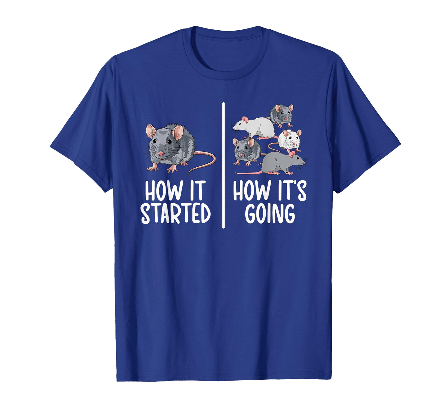 Rat Owner Funny Rat Lover Rat Mom Rat Dad T-Shirt