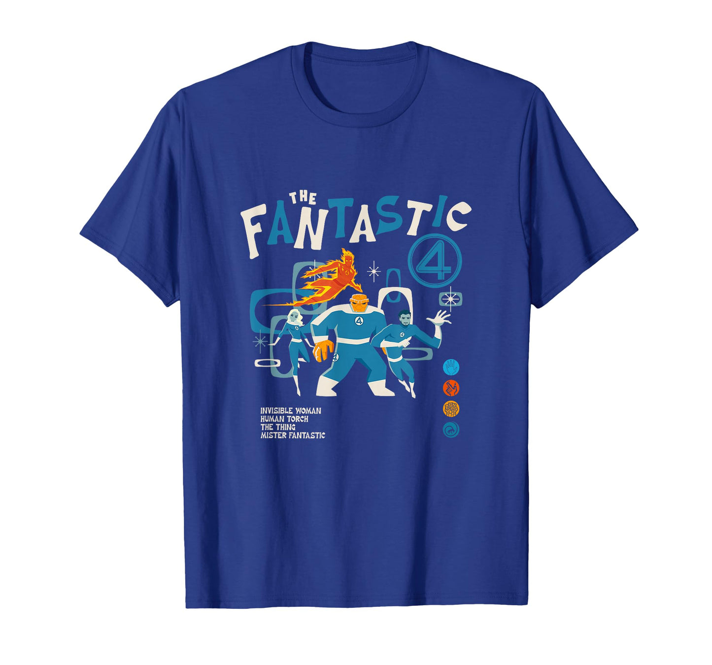Marvel The Fantastic Four: First Steps Vintage Super Heroes T-Shirt