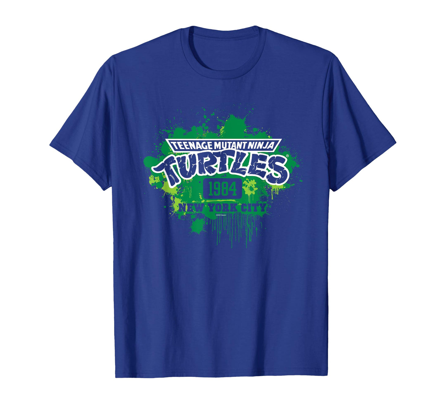 Teenage Mutant Ninja Turtles Retro NYC Slime Cartoon T-Shirt