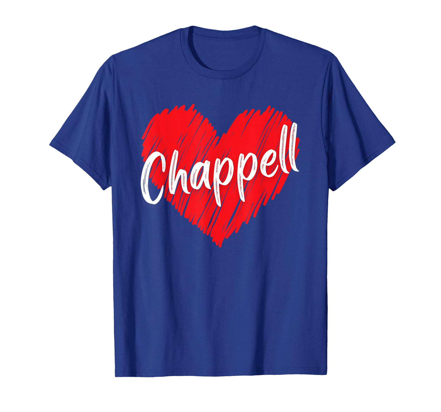 Chappell Personalized Name I Love Chappell Heart Vintage T-Shirt