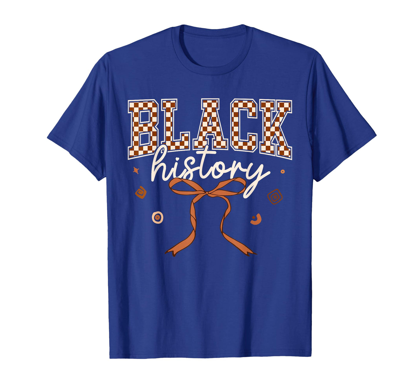 Black History Coquette Bow African American Girl Women Kid T-Shirt