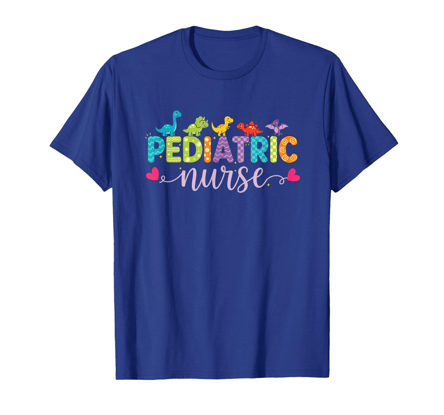 Nurse Pediatric Nurse Dino Crew, Cute Pediatric Peds Nurse T-Shirt