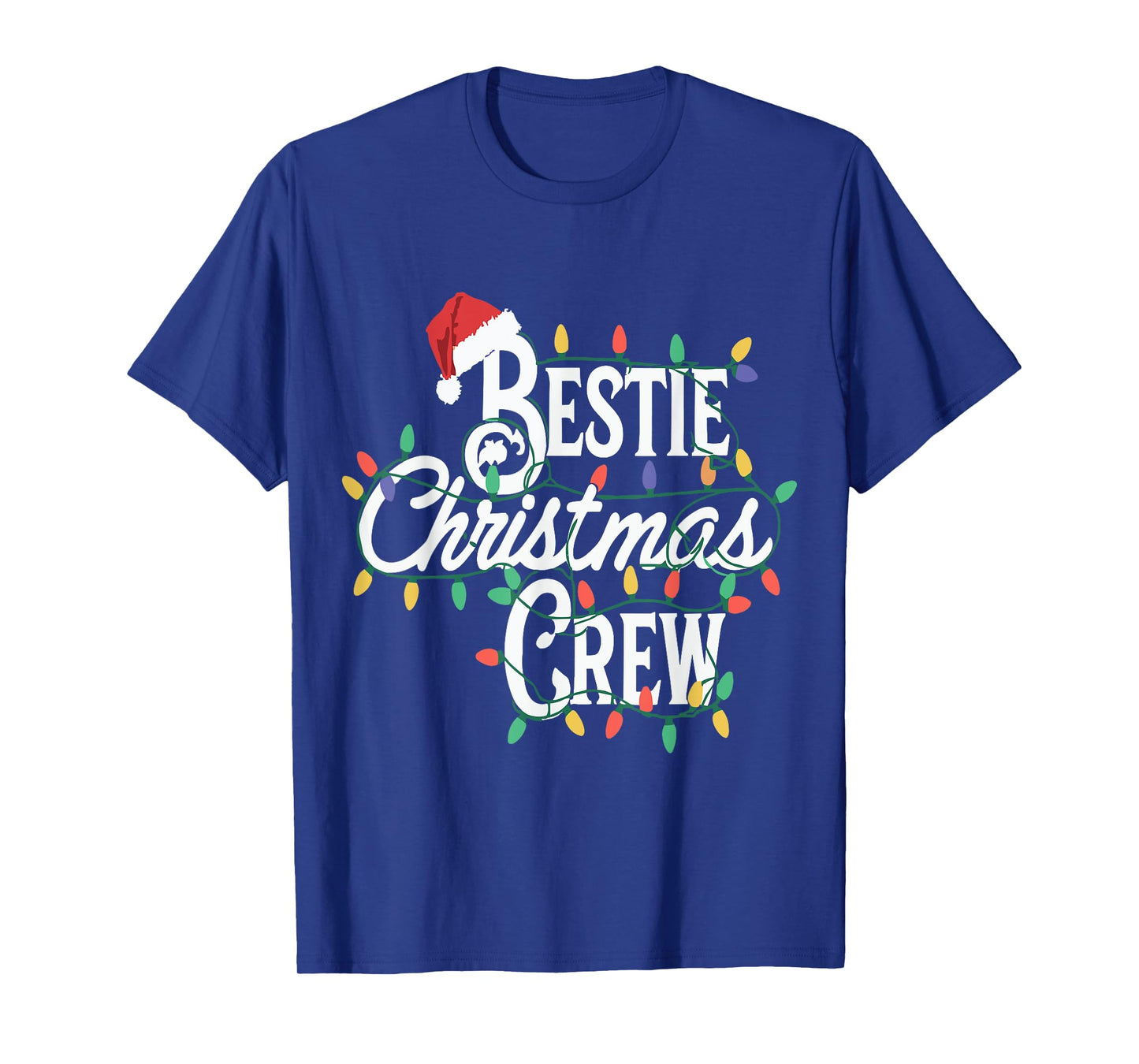 Bestie Christmas Crew Funny Best Friend matching friends T-Shirt