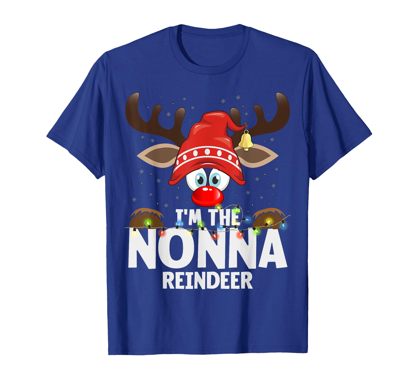 99 Gifts Matching Christmas Reindeer T-Shirt - Unisex-Adults, Black, Small, Short Sleeve