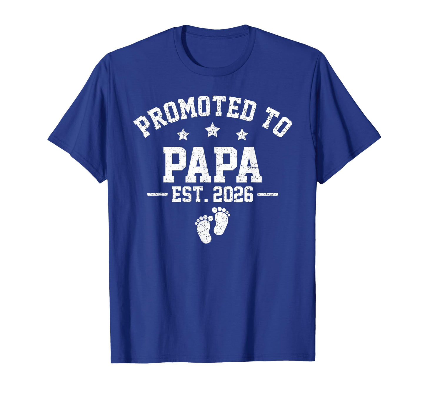 Promoted to Papa Est 2026 Baby Announcement T-Shirt