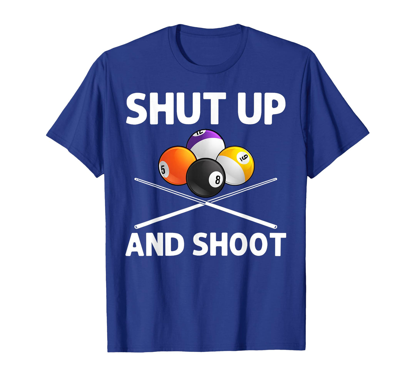 Funny Billiards Art for Men Women Billiard Lover Pool Player T-Shirt
