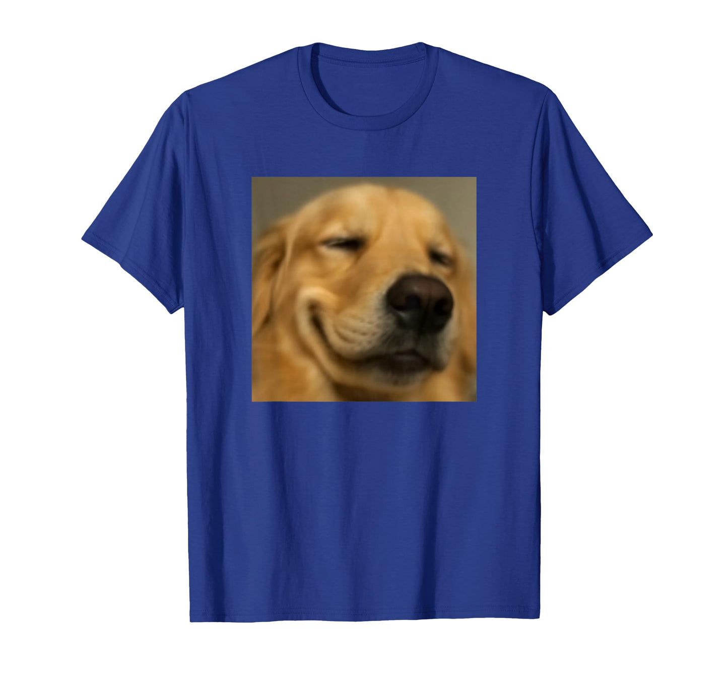 Funny Cute Sleepy Golden Retriever Blurry Photo T-Shirt