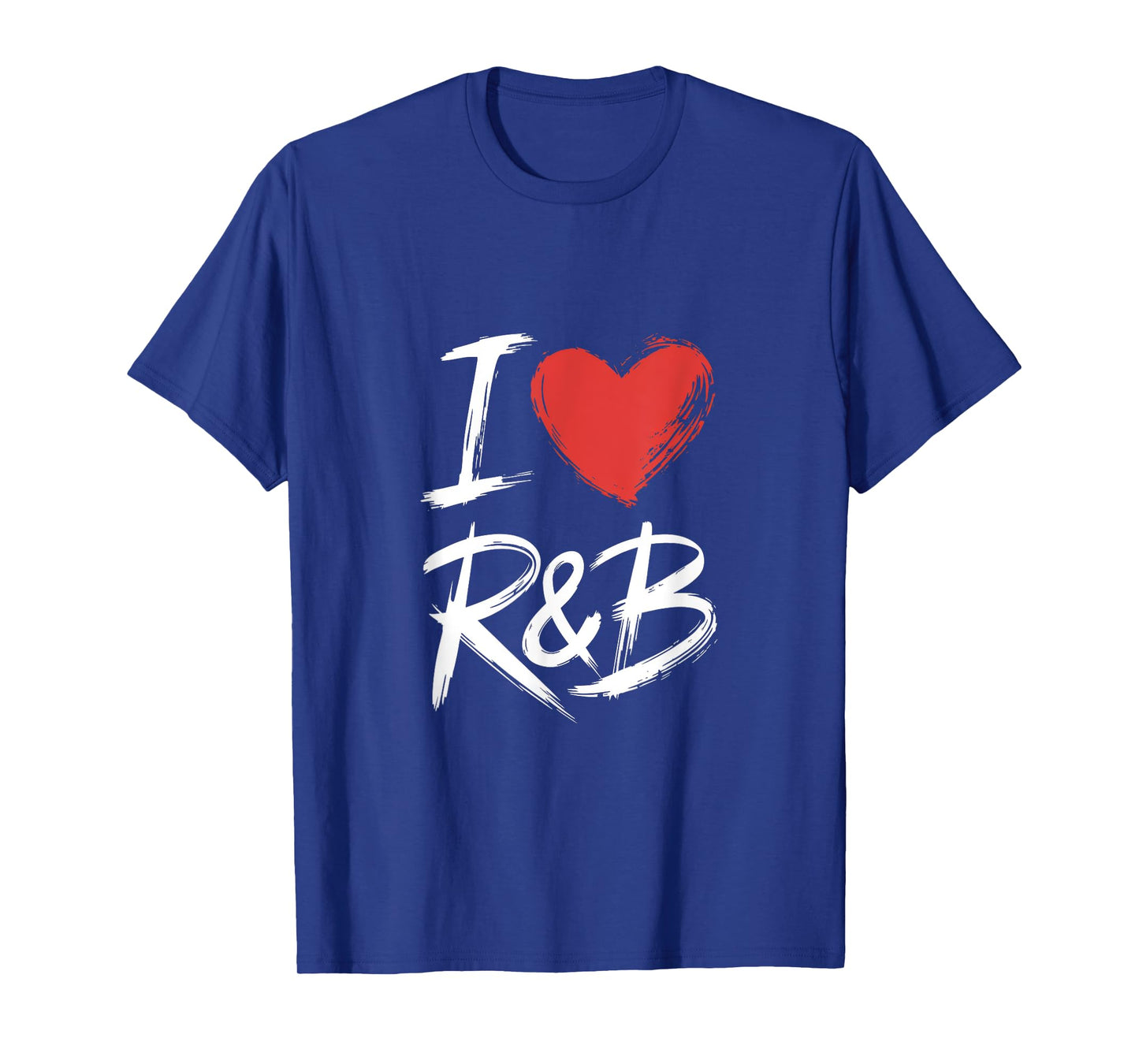 I Love R&b - Love Heart R&b Music Costume Birthday T-Shirt