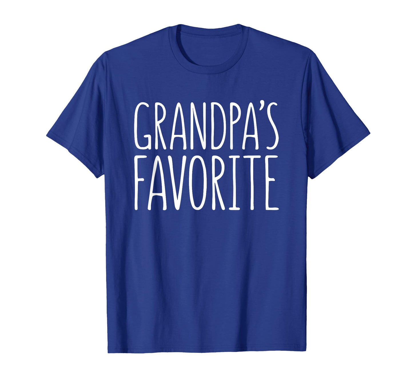 Grandpa's Favorite Shirt Grandchild Grandson Granddaughter T-Shirt