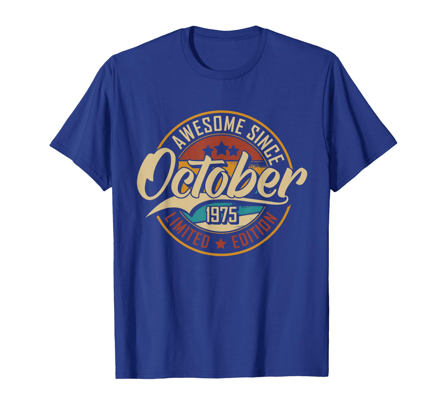 Awesome Since October 1975 | 50 Years Old | 50th Birthday T-Shirt