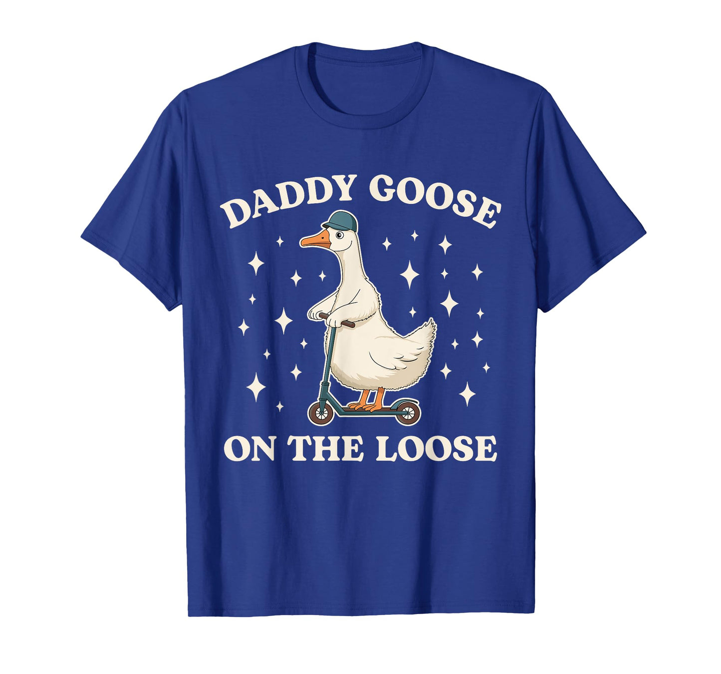 Daddy Goose On The Loose Matching Family Baby Annoucement T-Shirt