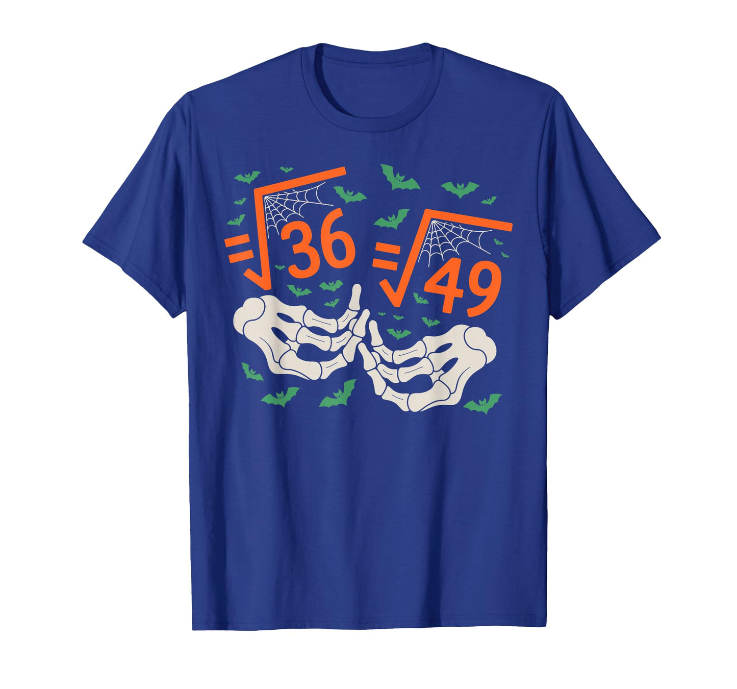 6 7 Halloween Math Square Root 67 Meme Gen Alpha Six Seven T-Shirt