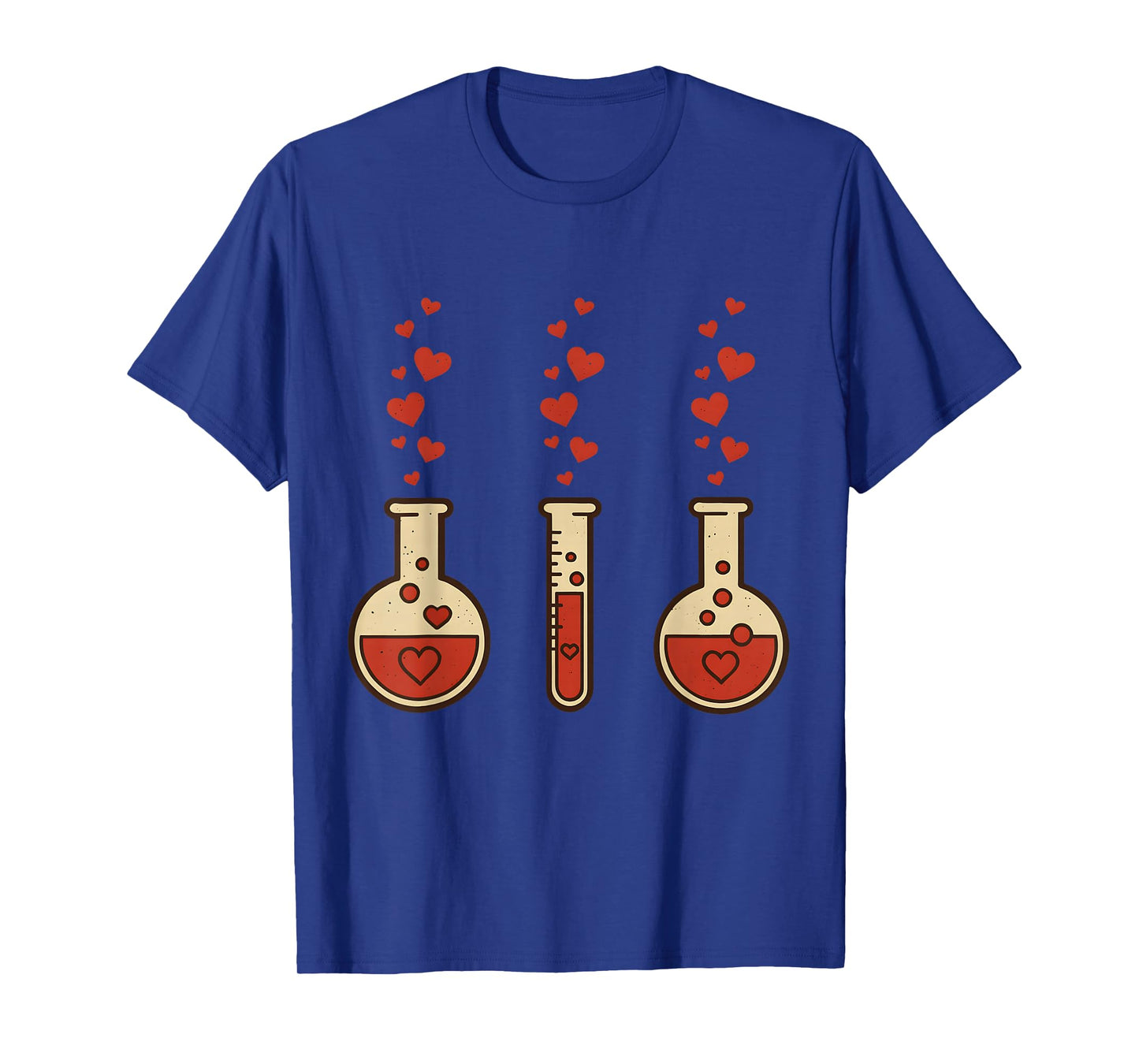 Cute Chemistry Valentine Laboratory Teacher Heart T-Shirt